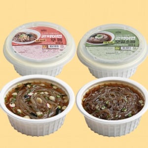 54kcal~ 곤약이면 2종(모밀소바/우동) NO밀가루 곤약면 식단관리 곤약소바 야식 컵누들 3개