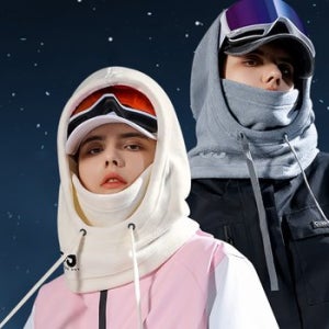 겨울 방한 보온 후드 넥워머 바라클라바 일체형 마스크 모자 Z96