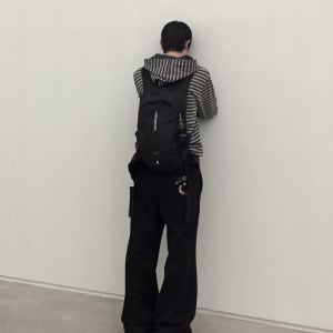 [탄산마그네슘] 오디피기X탄산 버튼 스웻 팬츠 T25WPT60BK