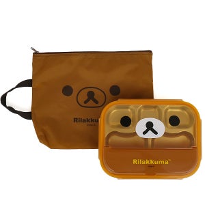 오키즈 리락쿠마 식판도시락 [멀틴 가방스텐 얼굴-RK182] [P0302]  리락쿠마-P0302