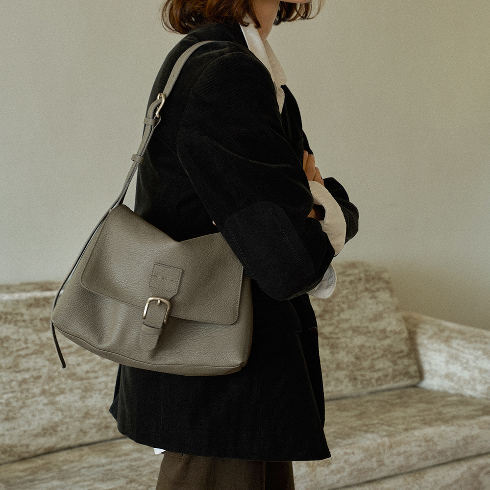 [투에투아] Mamas Bag (Leather) Etoupe Gray