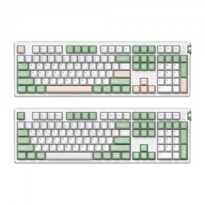 앱코 A108K 3모드 퀵스압 유무선 기계식 말차그린 (맘모스축)