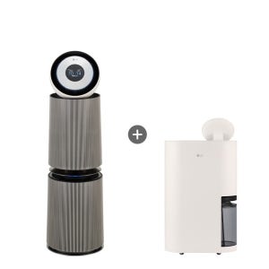 LG 퓨리케어 AI 360 공기청정기 + LG 휘센 오브제컬렉션 제습기 AS335NSAC + DQ214MEGA
