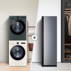 LG 트롬 오브제컬렉션 세탁기건조기 세트 + LG 스타일러 FX24ENR-GNG + SC5GMR52S