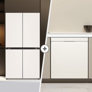 LG 디오스 오브제컬렉션 매직스페이스 냉장고 + LG 디오스 식기세척기 T875MEE111 + DUE6BGL1E