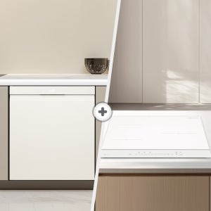 LG 디오스 오브제컬렉션 식기세척기 + LG 디오스 인덕션 DUE6BGL1E + BEI3QKHLOE