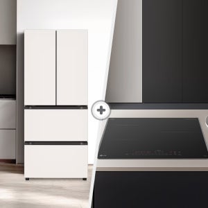 LG 디오스 오브제컬렉션 김치톡톡 + LG 디오스 인덕션 Z408MEEF23 + BEI3ASB2OE