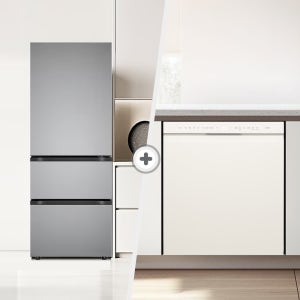 LG 디오스 오브제컬렉션 김치톡톡 + LG 디오스 식기세척기 Z330MPSF11 + DUE5BGL1E