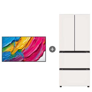 LG QNED AI TV + LG 디오스 오브제컬렉션 김치톡톡 75QNED75AEA + Z408MEEF23