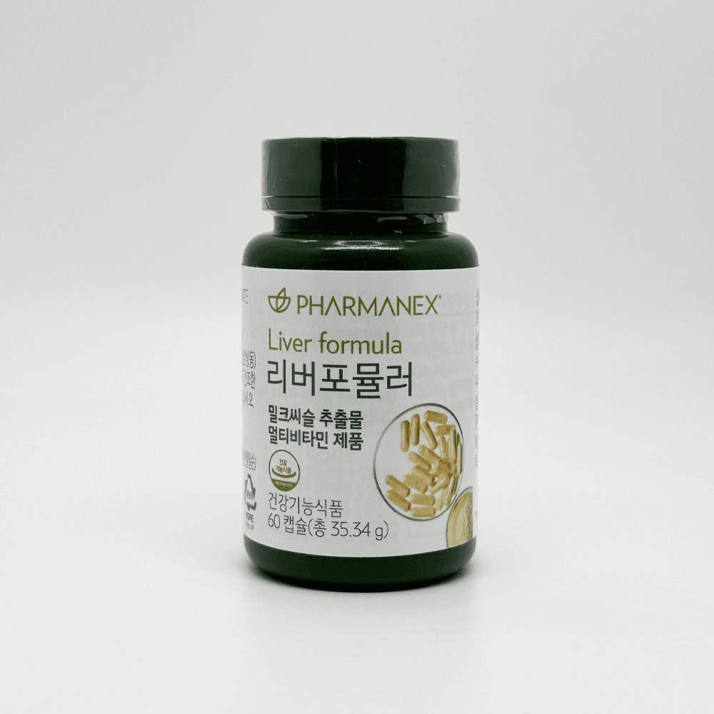뉴스킨 <b>파마넥스 리버포뮬러</b> 밀크씨슬 멀티비타민 60캡슐