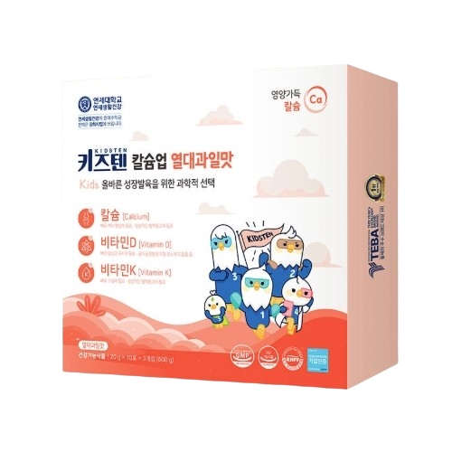 키즈텐 칼슘업 열대과일맛 20g x 30포, 4개