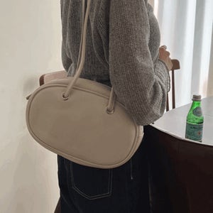 3컬러 링링 베이직 미니멀 볼링백 호보 숄더백