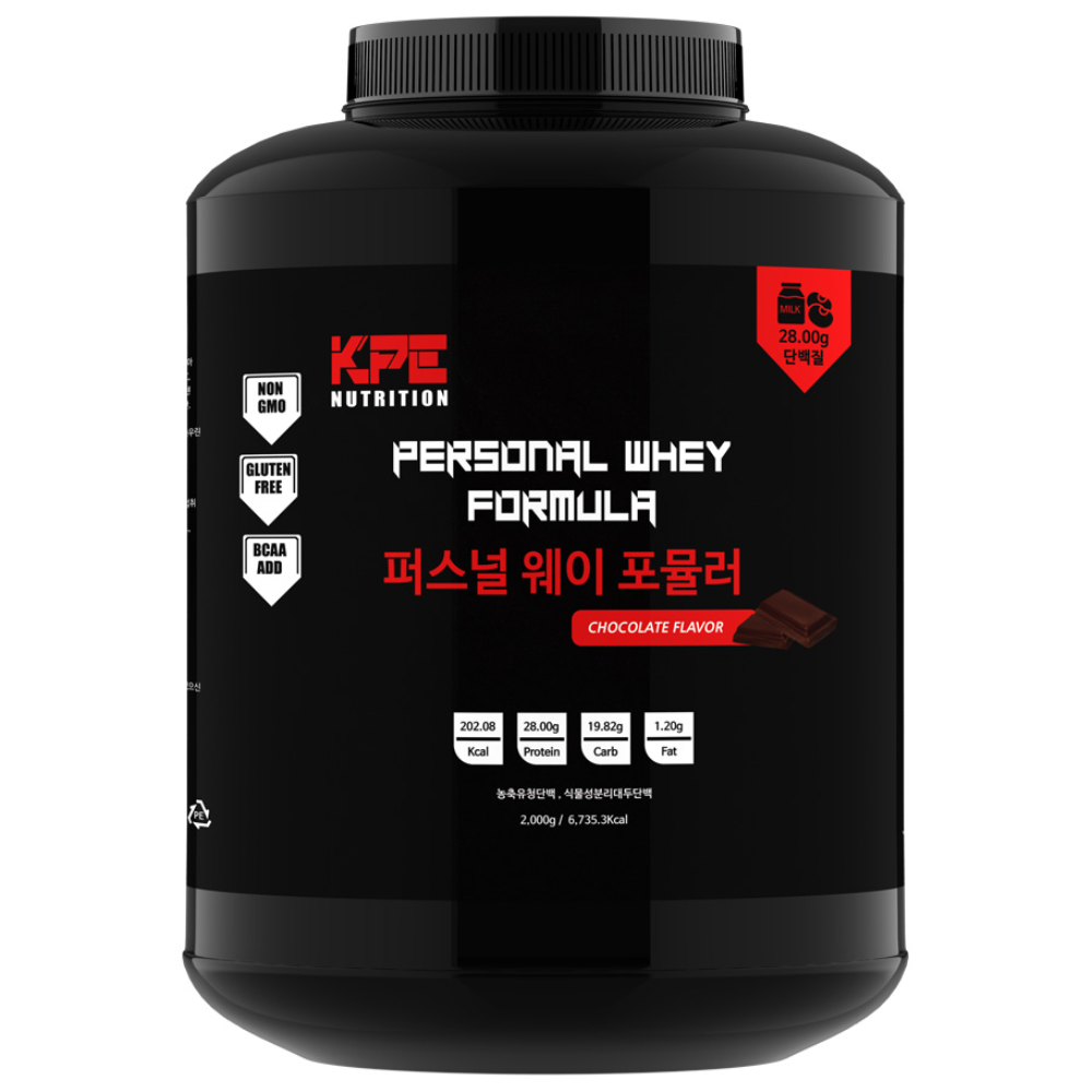 퍼스널웨이포뮬러 2kg 저렴한 가성비 단백질 프로틴 식물성단백질 보충제  1개