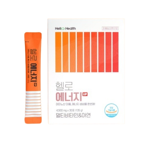 헬로헬스 <b>헬로 에너지</b> 4500mg x 30포, 2개