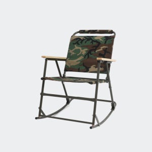 발리스틱스 발리스틱스 락킹 로버 체어 우드랜드/올리브드랩