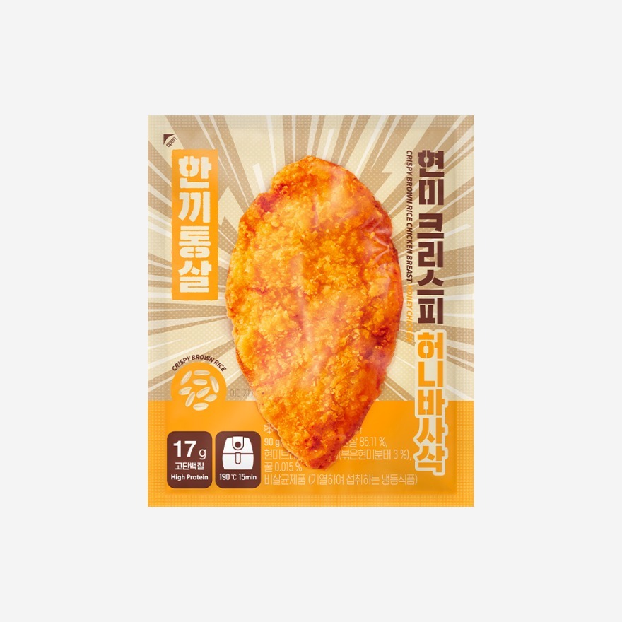 현미크리스피 허니바사삭 제품 이미지