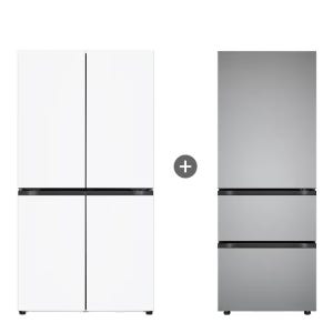 LG 디오스 오브제컬렉션 매직스페이스 냉장고 + LG 디오스 김치톡톡 T875MHH111 + Z330MPSF11