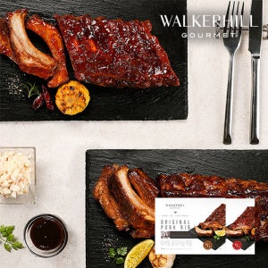 워커힐 바베큐 폭립 400g*5팩( 오리지널 3팩+스파이시 2팩)
