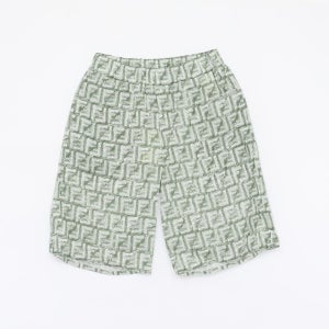 펜디 (현대Hmall) 펜디키즈 FF로고 올오버 쇼츠 남아 반바지 JMF473 AQTQ F1MTQ/12A