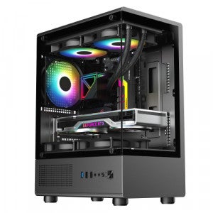 투민시스템 TM300 RGB 강화유리 (블랙)