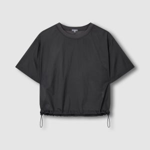 [자주] 여 사각사각 티셔츠 - 챠콜 (J115201305)