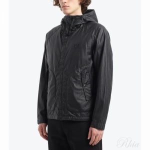 CP컴퍼니 씨피 컴퍼니 리노 왁스 고글 자켓 블랙 18CMOW202A 006284G 999 25 리넨 149783412