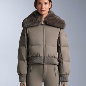 오이쇼 미나르디 방수 다운 스키 자켓 그레이 Minardi Piume Wasserdichte Daunen Skijacke in Grau 210244455Grau 149791684