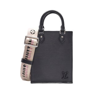 루이비통 [중고명품] 블랙 에삐 쁘띠 삭 플라 크로스백