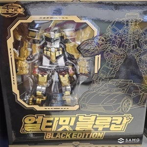 미니특공대 메탈카드봇W 얼티밋블루캅 블랙