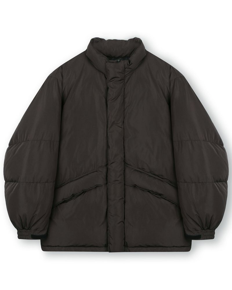 BESLOW MINIMAL MOUNTAIN DOWN PARKA BROWN