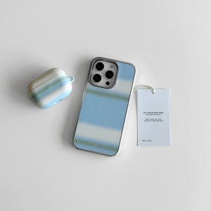 Powder blue layer갤럭시26 아이폰17프로 핸드폰케이스, o.u.a 오우아