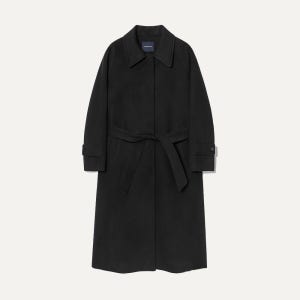 [킨더살몬] Cashmere Single Coat Black