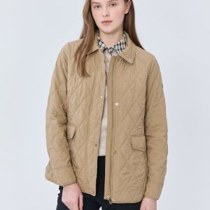 [닥스 골프 여성] 닥스 베이지 단색 패딩점퍼 WNJU5A101I3