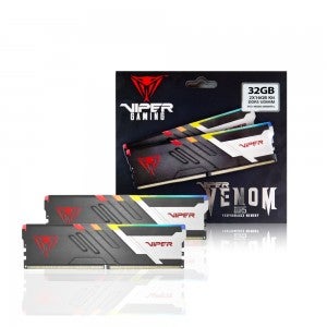 PATRIOT DDR5-6000 CL30 VIPER VENOM RGB 패키지 (64GB(32Gx2))