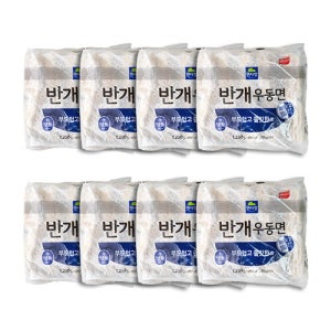 레인보우마켓 면사랑 반개우동면 1박스 (1250g x 8개입) 우동사리 냉동
