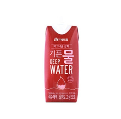 IN<b>자연드림</b> 마그네슘 강화 기픈물 330ml, 18개