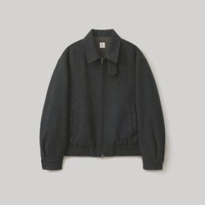 [어나더 오피스] Volume Blouson (Caviar) AOFFJK004GY