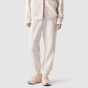 [르꼬끄스포르티브] 유니 쿠션지 조거 팬츠 - 오트밀 QR123LFP14