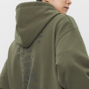 [ALVINCLO]RARELY PURE 오버핏 후드티 AVH264 (3 COLOR)(K1757056662967043KH01)