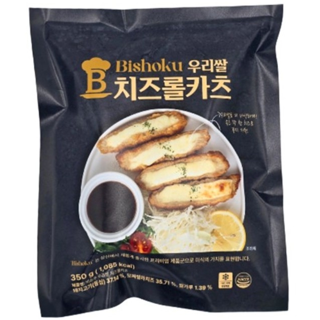 비쇼쿠 우리쌀 치즈롤카츠 성분 분석