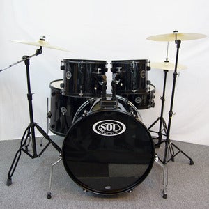 SOL 드럼세트 JB-P0903-BK 풀패키지 심벌포함  5기통