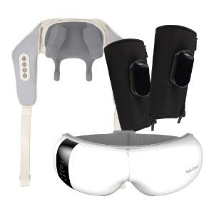 [풀바디 힐링 한정세트] 휴비딕 어깨 마사지기+눈 마사지기+다리 마사지기(증정까지!)