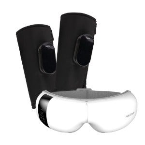 [하루 피로 리셋 세트] 휴비딕 눈 마사지기+다리 마사지기(증정까지!)