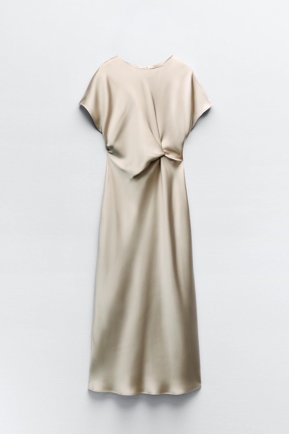 ZARA 자라 샤틴 미디 드레스 845 2454845 2454