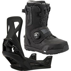 나이트로 프로파일 티엘에스 스텝온 부츠 + 버튼 스텝온 바인딩 세트