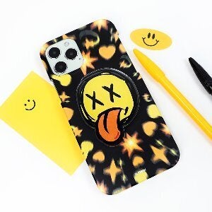 갤럭시Z폴드3 HI 이모지 포커스 스마트톡포함 하드 폰케이스 F926