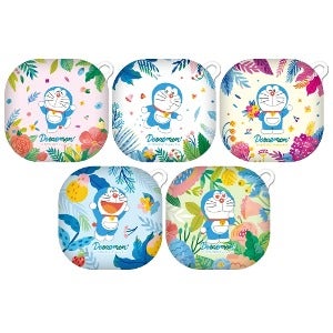 버즈2 프로 라이브 CQ 도라에몽 플라워 하드 케이스 R510 R177 R190 R180