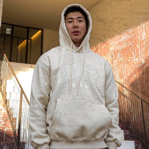 (XL-6XL)밀라스 기모후드티[NPGR 빅사이즈 안감기모 발포나염]