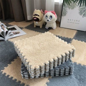 뽀글이 퍼즐매트 퍼즐러그 (50장세트)