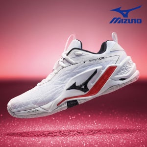 미즈노 웨이브 스텔스 네오 2 배드민턴화 레드 블랙